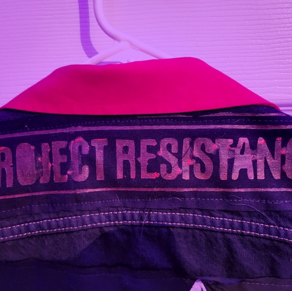 Black and red denim vest with silent hill backpatch - Picture 5 of 5